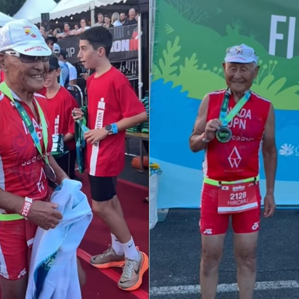 découvrez l'incroyable parcours d'hiromu inada, 92 ans, qui réalise l'exploit de terminer un ironman. une inspiration pour tous, prouvant que l'âge n'est qu'un chiffre et que la détermination n'a pas de limites.