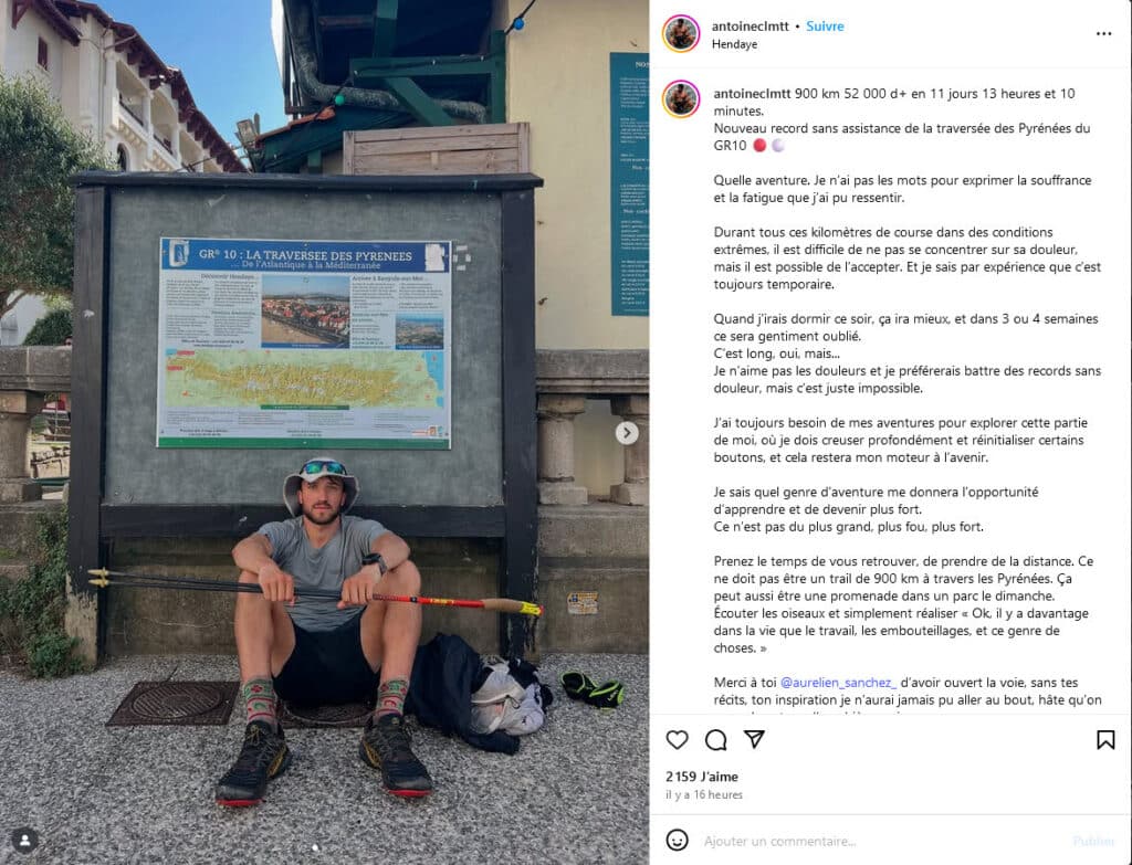 découvrez l'incroyable aventure du record de 900 km dans les pyrénées, où défis sportifs et paysages époustouflants se rencontrent. plongez dans cette expérience unique alliant endurance et passion pour la nature.