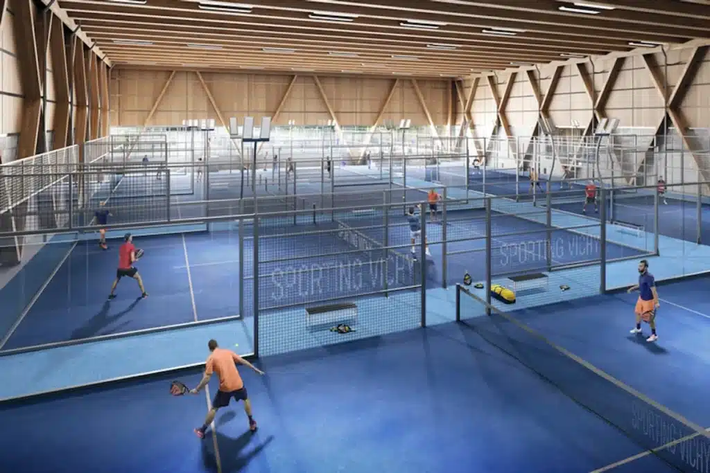 découvrez le vichy centre padel, votre destination incontournable pour pratiquer le padel dans un cadre moderne et convivial. que vous soyez débutant ou joueur confirmé, profitez de nos terrains de qualité et de nos offres adaptées à tous les niveaux. rejoignez-nous pour des moments de plaisir sportif en toute convivialité !