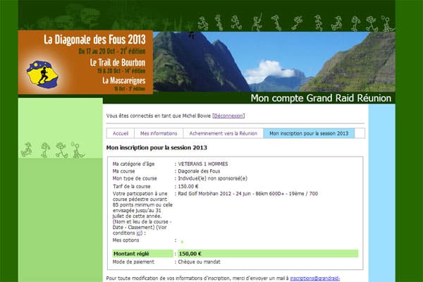 participez à la diagonale des fous, un ultra-trail d'exception avec une inscription simple et rapide. relevez le défi sur l'une des courses les plus spectaculaires au monde.