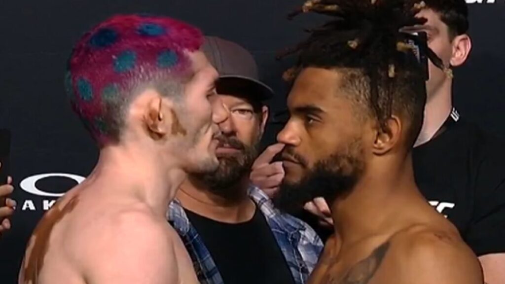 morgan charrière s'incline au 1er round face à melquizael costa dans un combat intense et rapide.