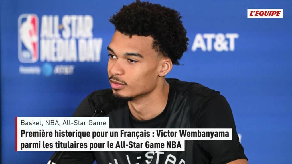 découvrez l'histoire de victor wembanyama, premier français titulaire au nba all-star, un exploit historique pour le basketball français.