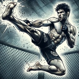 découvrez la victoire impressionnante de roy djoko, guerrier rémois, lors d'un combat de mma aux pays-bas. un exploit sportif inspirant et intense.