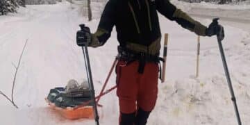 guillaume grima abandonne l'ultra-trail extrême yukon arctic ultra, une course parmi les plus difficiles au monde, en raison des conditions extrêmes.